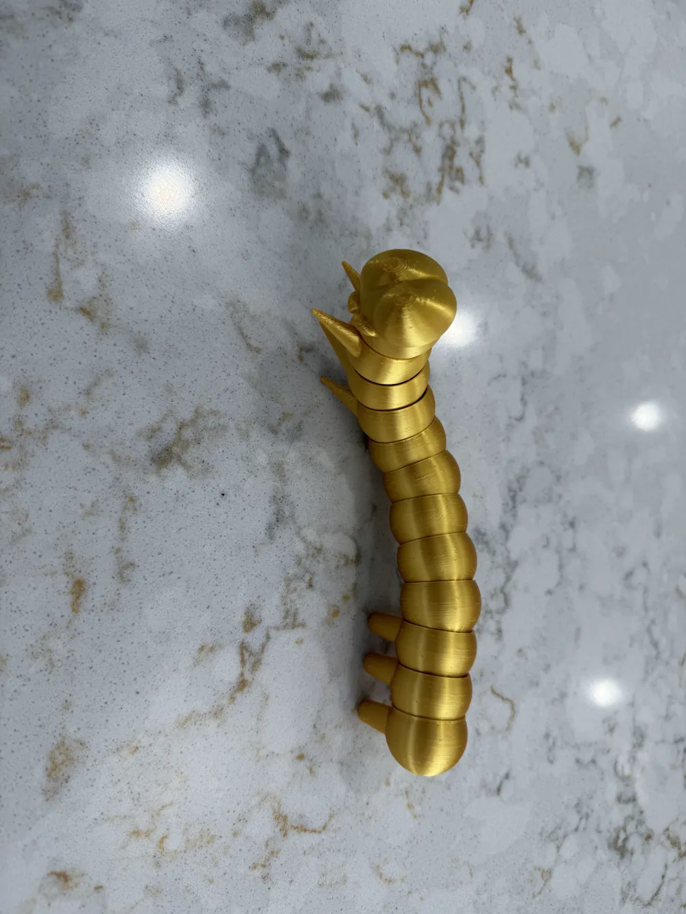 SnapWorm the Inchworm - Free 3D Print Model - MakerWorld