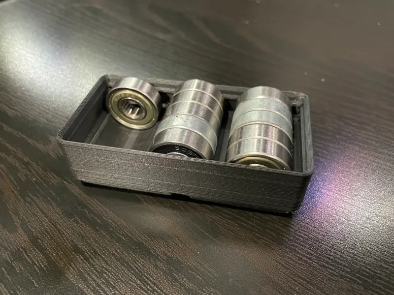 Gridfinity 608ZZ Bearing Holder - 15 Bearings