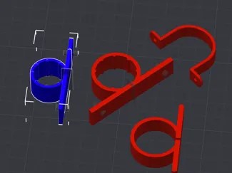 1/4 hose strap
