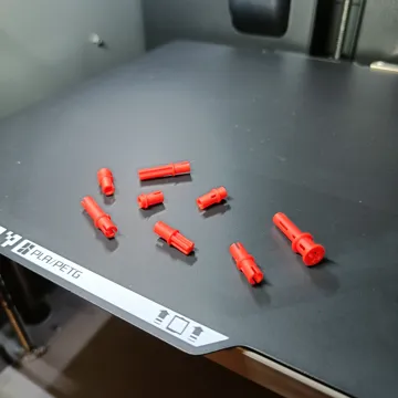 Modelo para impresión 3D: Legotechnik kompatible Stifte — vista de referencia 3