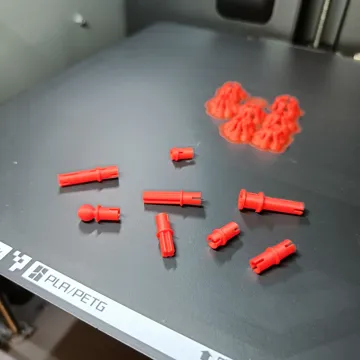 Modelo para impresión 3D: Legotechnik kompatible Stifte — vista de referencia 4
