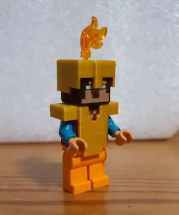 Lego Minecraft armor and helmet (Remixes)