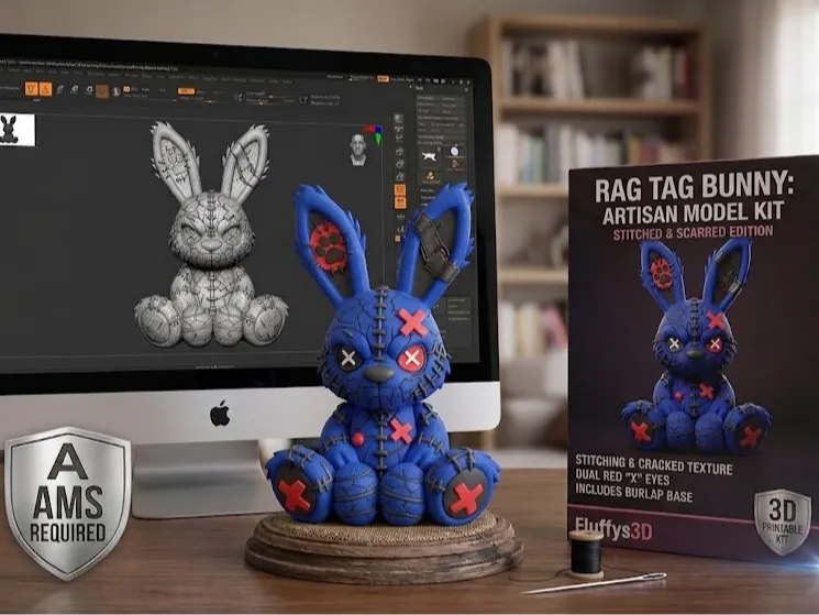 Rag Tag Easter Bunny V2