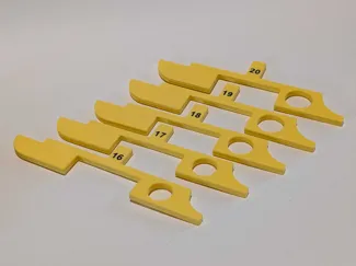 Multifunction Measuring Blocks 1mm - 20mm