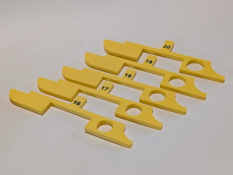 Multifunction Measuring Blocks 1mm - 20mm