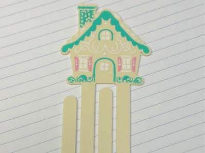 Gingerbread House Jumbo Paperclip 