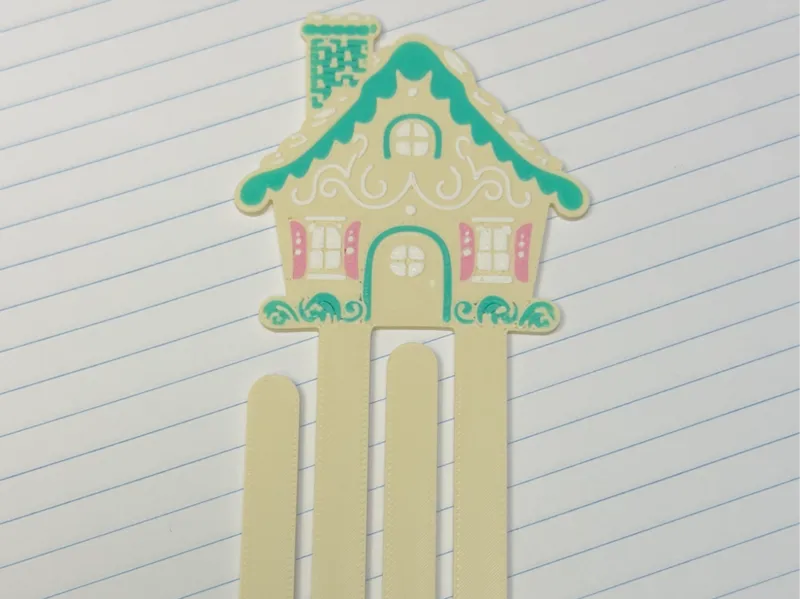 Gingerbread House Jumbo Paperclip 