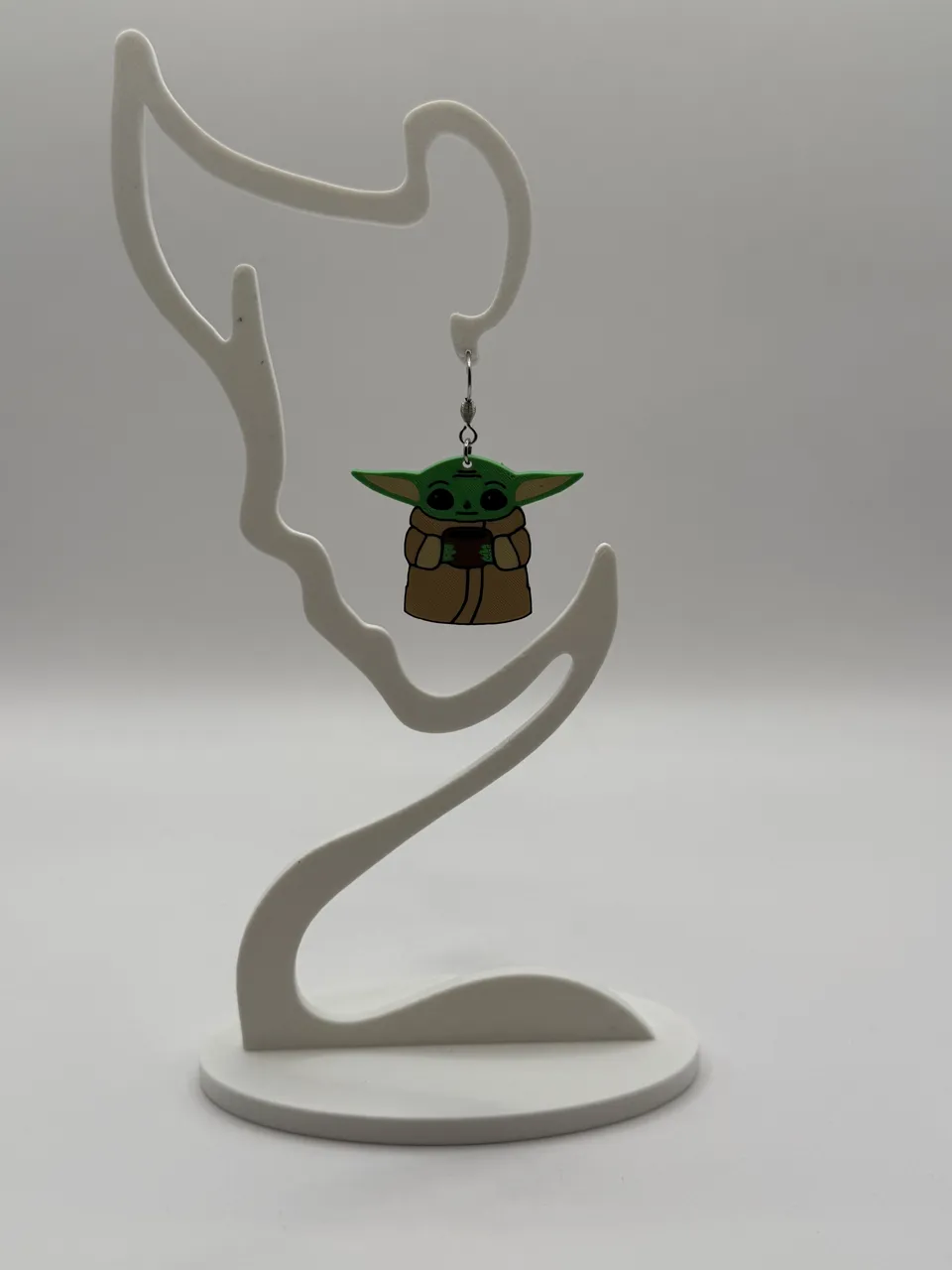 Baby Yoda (Grogu) Earrings view 4