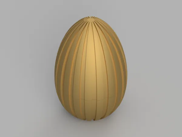 Œuf de Pâques — boîte à visser