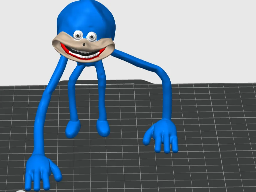 Shin Sonic / Horror Skunx Sonic der Igel von Munchylad101 MakerWorld ...
