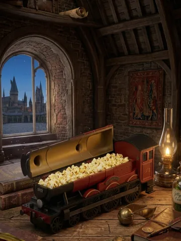 Soporte: Harry Potter | Hogwarts Train Popcorn Bucket — vista de referencia 2