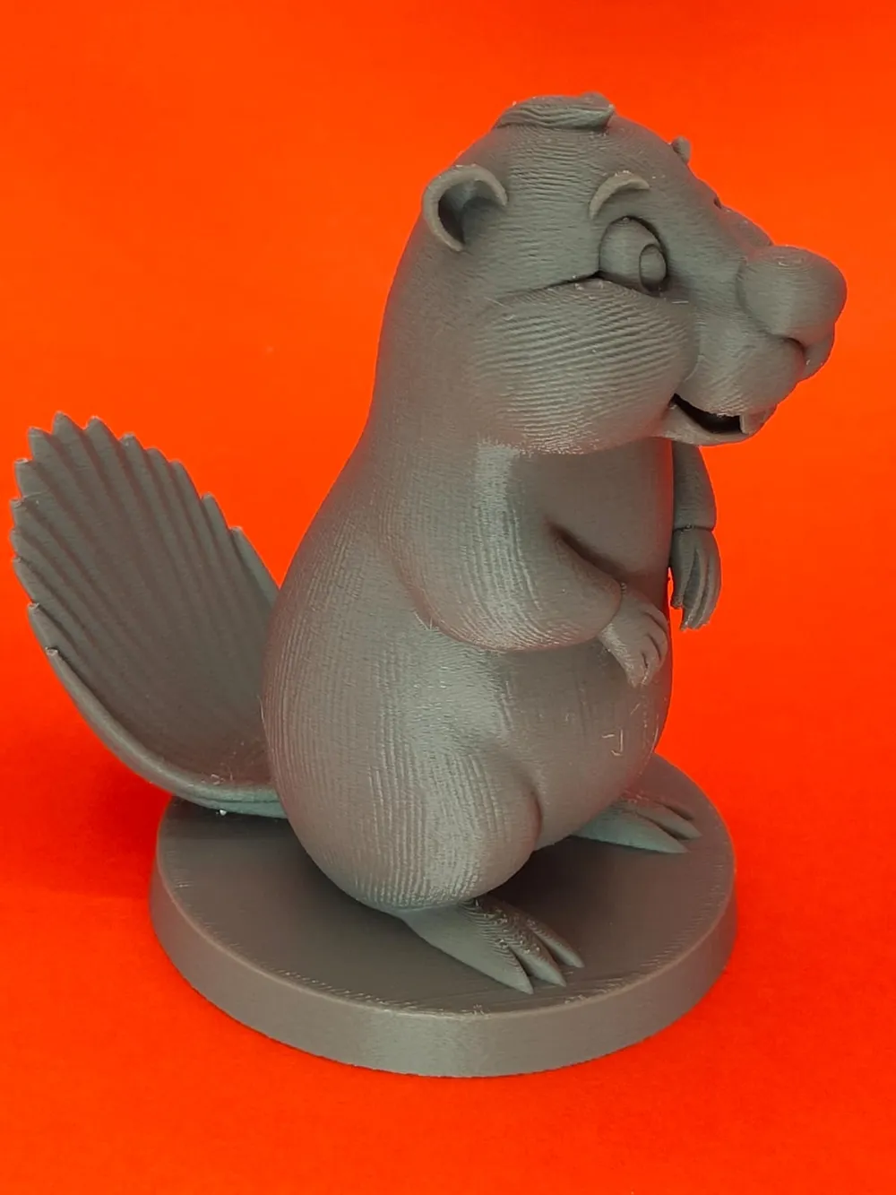 Cartoon Style Beaver - Free 3D Print Model - MakerWorld