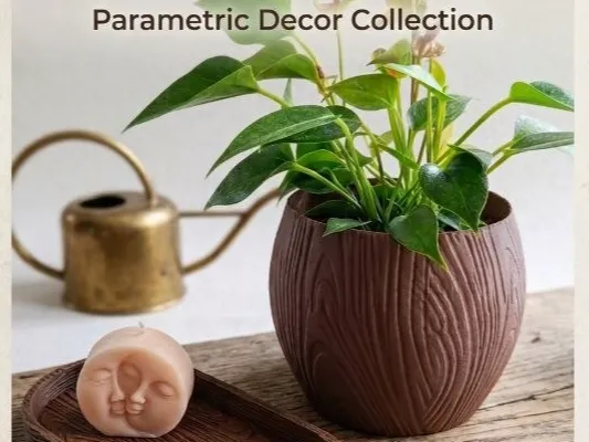 Parametric Wood Planter - Lika Wood Collection