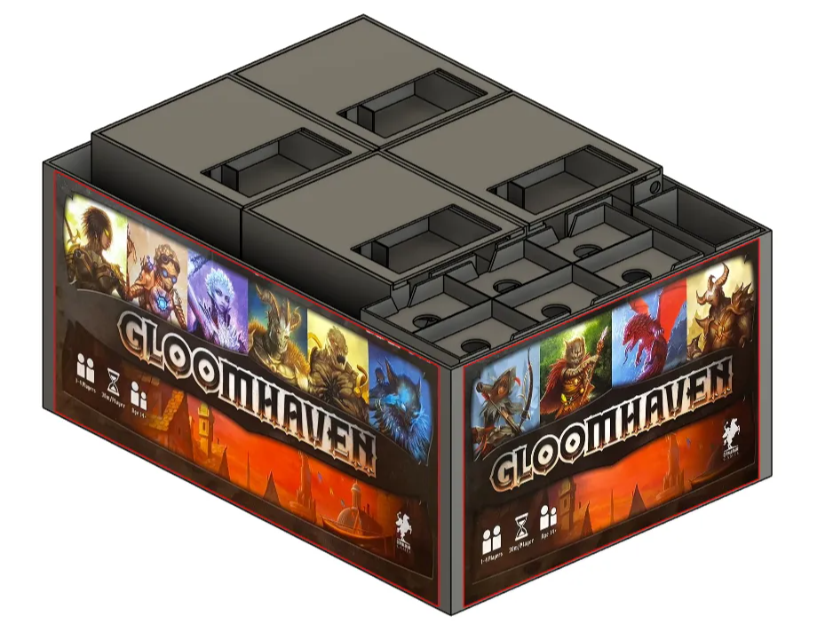Gloomhaven 1e Storage Insert