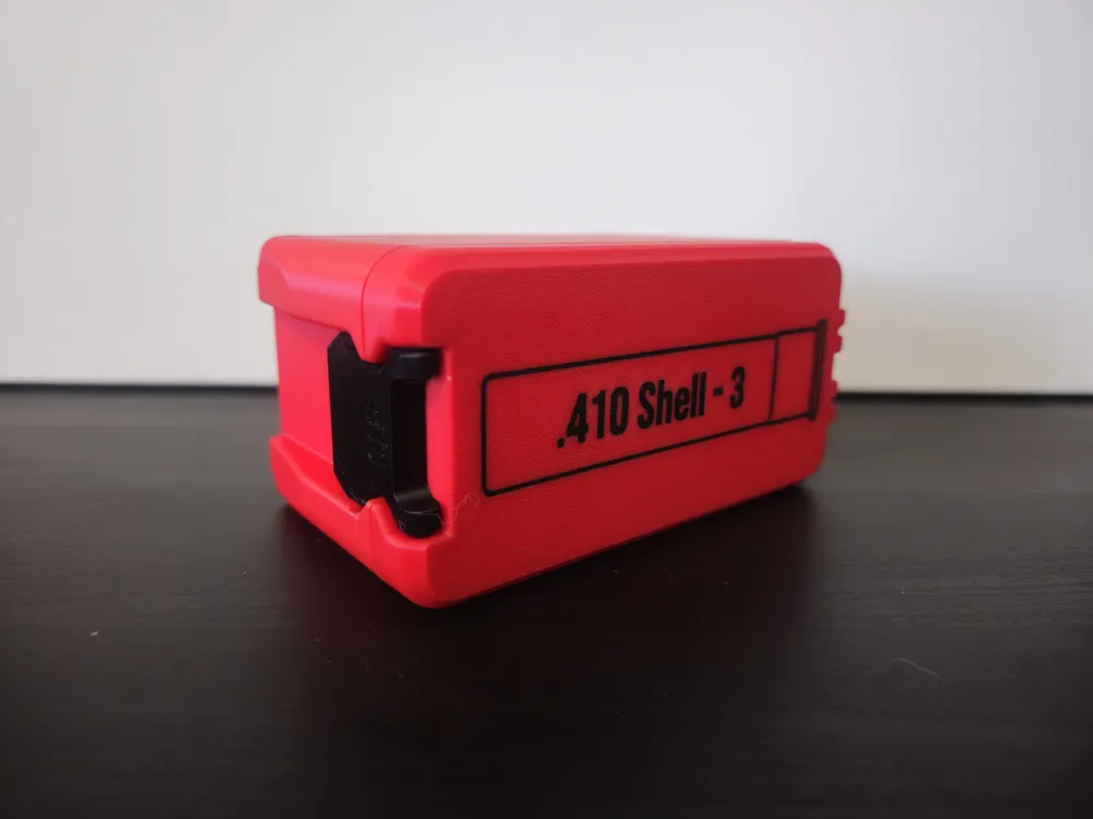 410 Shell Ammo Box - 3inch, 2.5 inch, and 2 inch - Free 3D Print Model ...