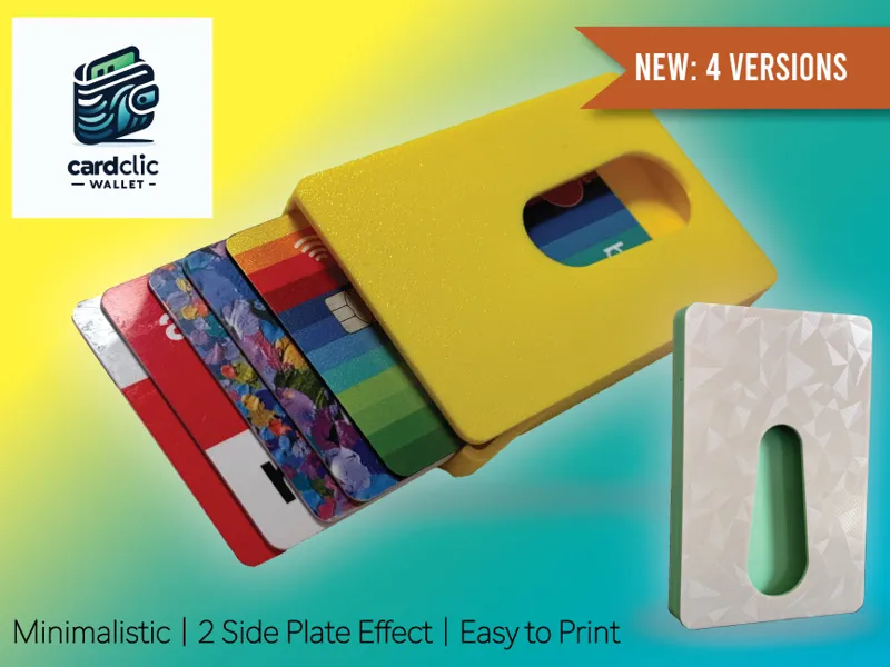 CardClic Wallet - Minimalistic Wallet for Cards