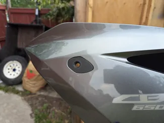CBR650F Blinker Flush Mount