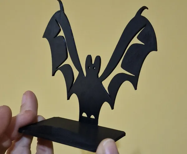 Support téléphone chauve-souris
