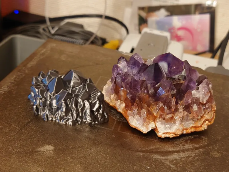 Amethyst Crystal 　  Miniature figure 模型 ミニチュア