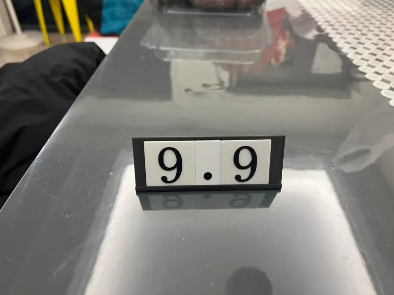 摆摊用随意调整价格数字牌