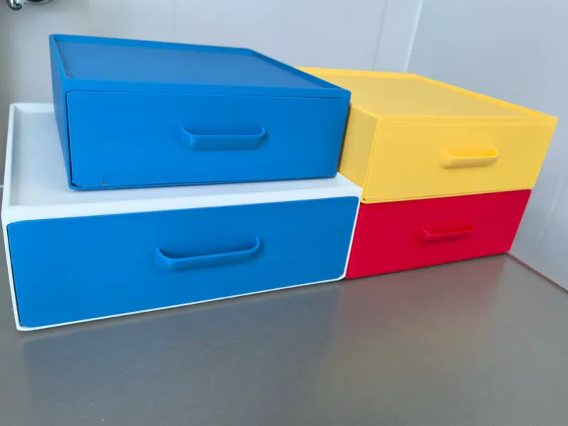 Stackable storage box, drawer storage box