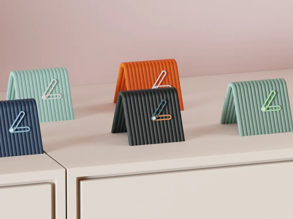 Clean Desktop Clock Desktop Clock. Minimalist Modular Clock System - MakerWorld 3D Model ...