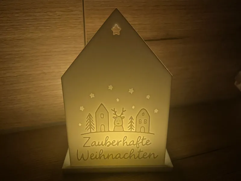 Christmas Tea Light Display