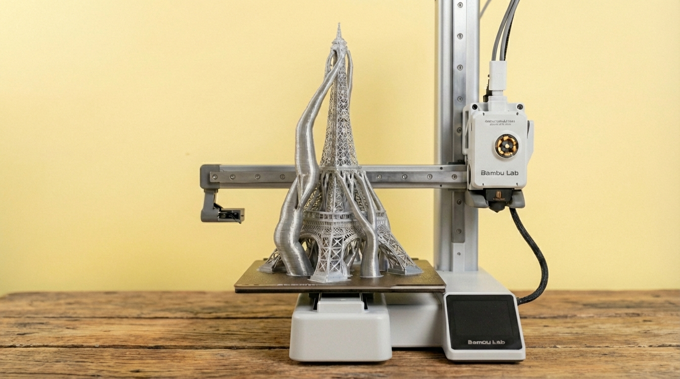 Miniatura 2 do modelo 3D Eiffel tower