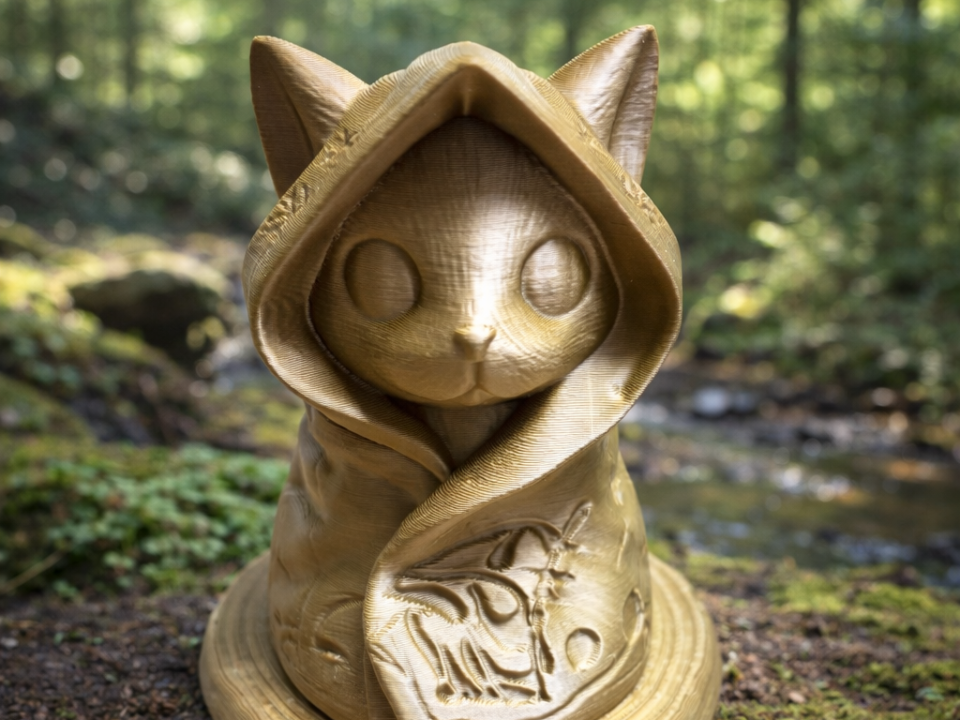 Mystische niedliche Katze