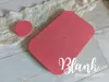 Blank drawer front and round knob