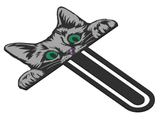 niedliche Katze Lesezeichen