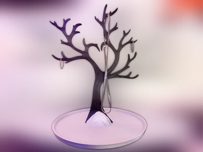 Jewelry Tree with Tray