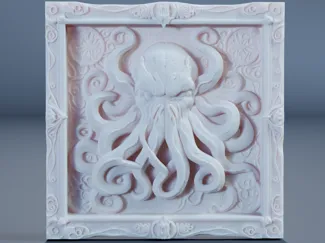 Bas Relief Cthulhu