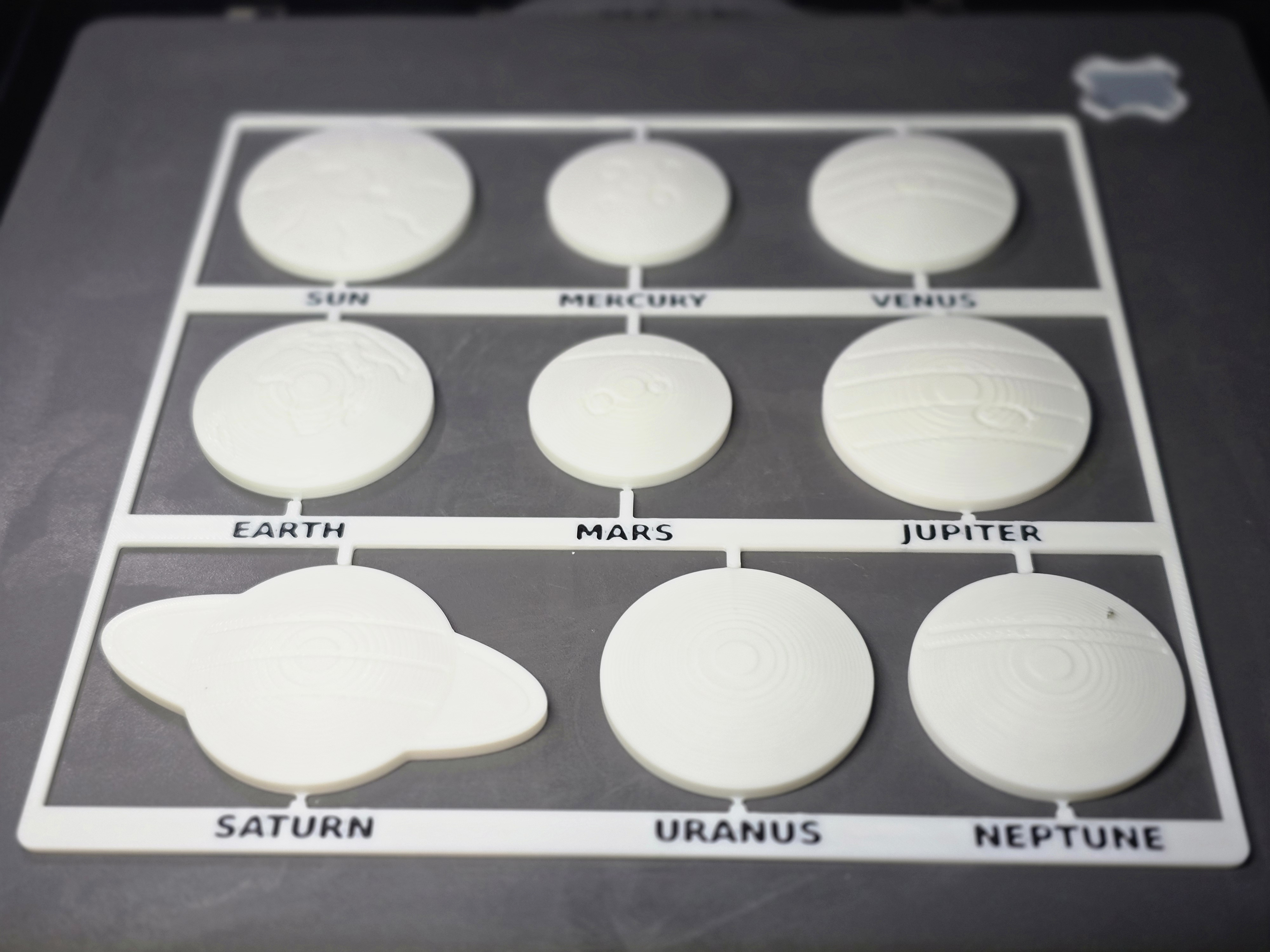 Paint Your Solar System – Planet Kit Card - 1