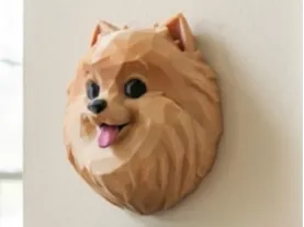 Pomeranian Wall Hook