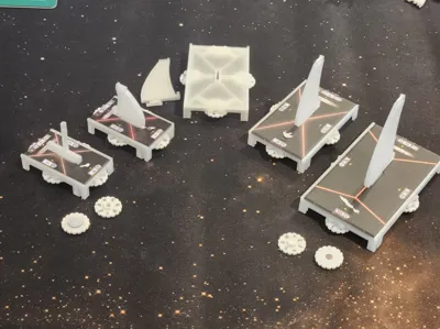 Star Wars Armada ship bases and stands