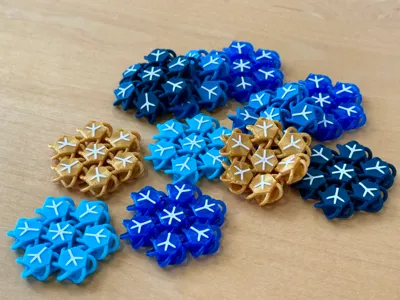 Snowflake Fidget / NASA Fabric