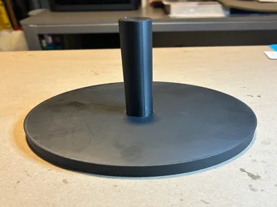 Styrofoam head display stand