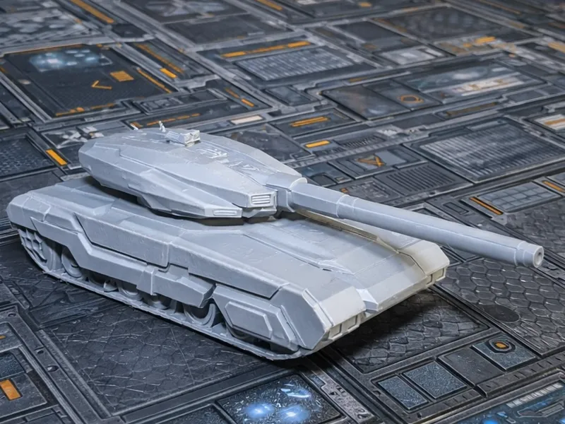 Tank Futuriste Lourd