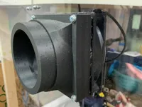 Adaptateur de gaine de ventilation pour fenêtre — photo 1