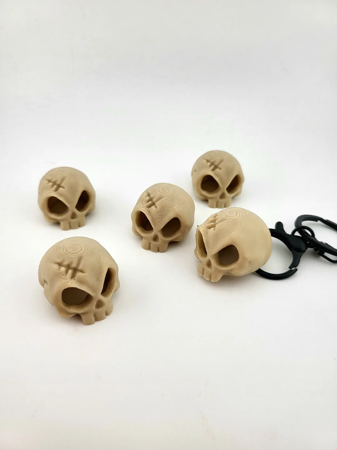 kawaii skull sweet cute scarface view 3