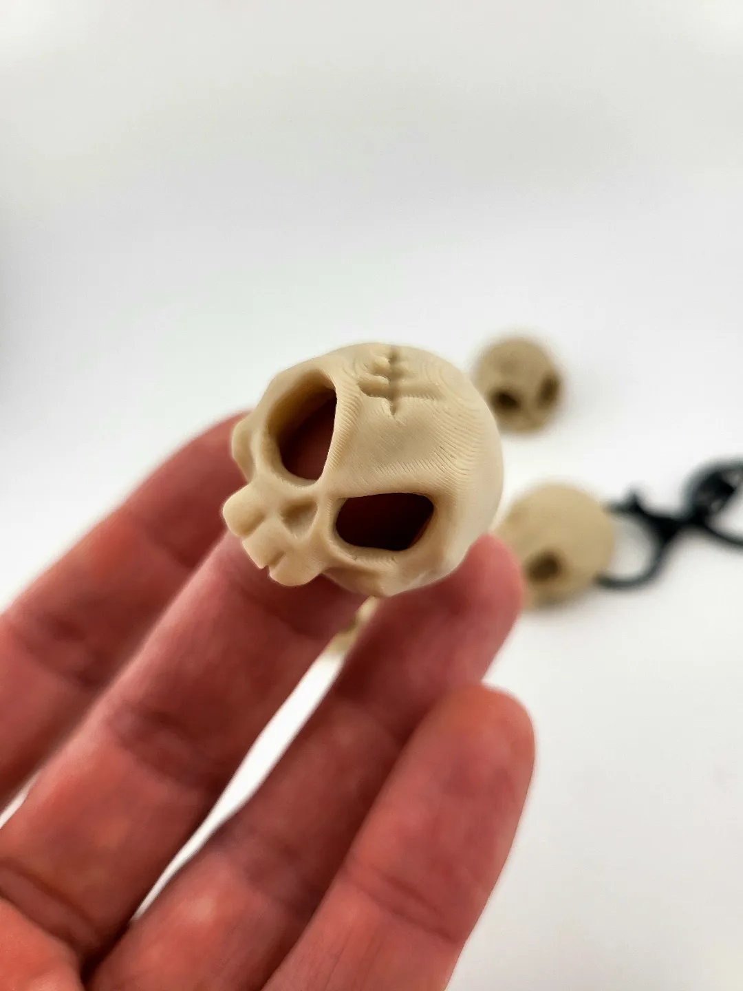 kawaii skull sweet cute scarface view 4