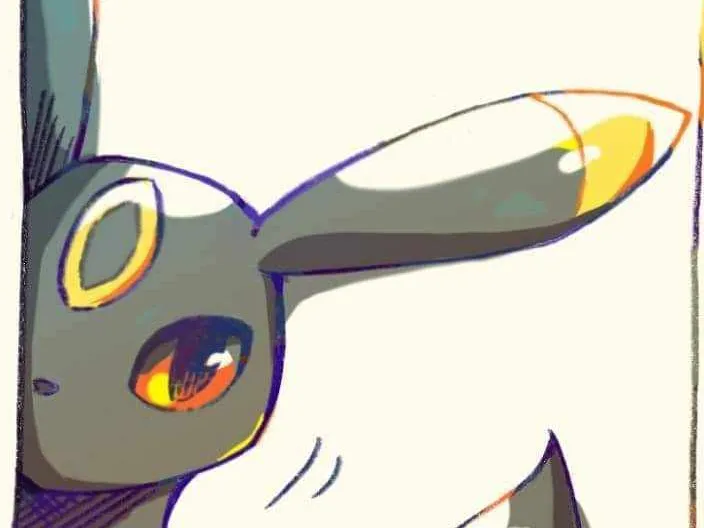 Pokemon umbreon Shiny Hue Fordge  *Not Tested*