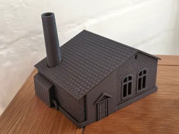 Accesorio para boquillas: N Scale Small Industrial Building. Model Railway — vista de referencia 4
