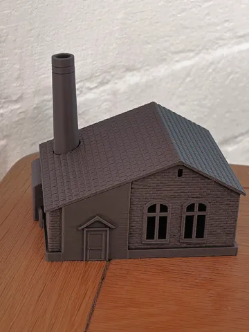Accesorio para boquillas: N Scale Small Industrial Building. Model Railway — vista de referencia 2