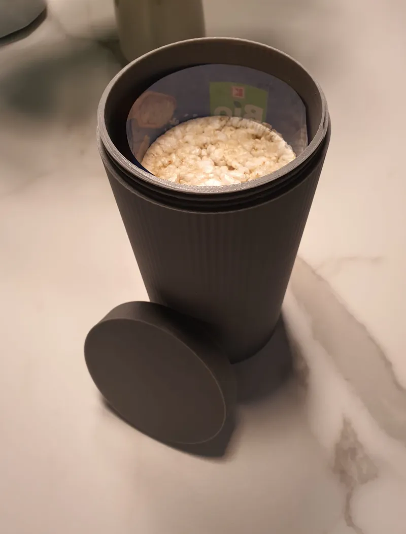 Reiswaffel box Behälter rice cake box