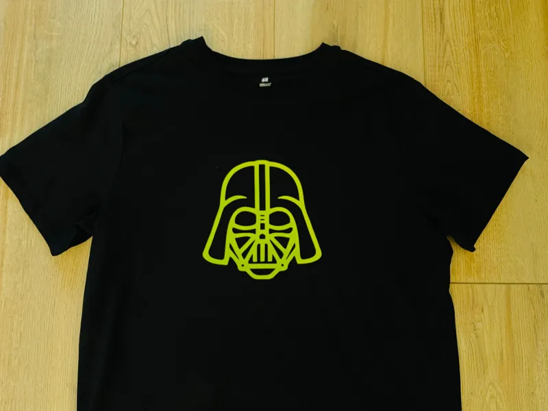 Darth Vader T-Shirt print Iron-on Patch star wars