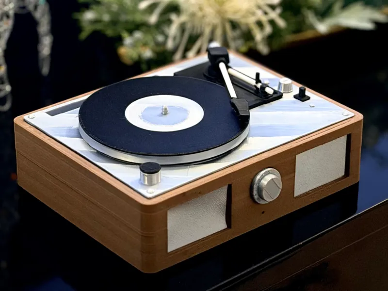 NO AMS - retro-style Vinyl record