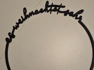 Weihnachtsring "es weihnachtet sehr" Deko