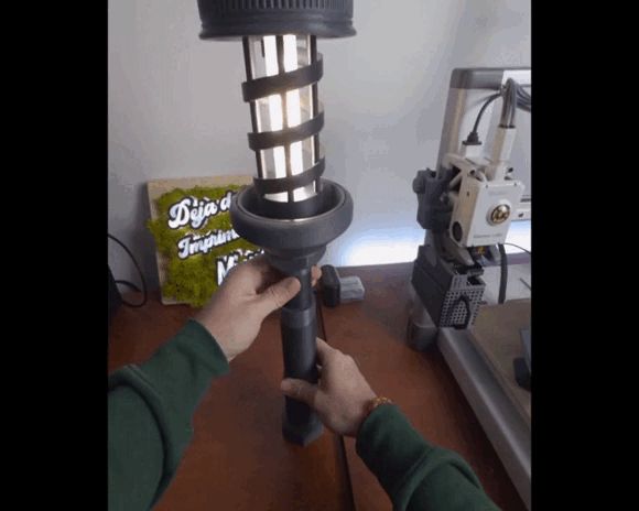 Thomas Edison Torch — LED 3D Printable | STL/STEP